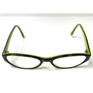 Kate Spade Kendall 0DV2 Brown Tortoise Green Oval Eyeglass Frame 49-16-130